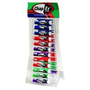Chap-EX Lip Balm Assorted 24 PCS