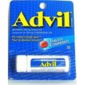 Advil Tube Display 10PK Tab x12 IN BOX