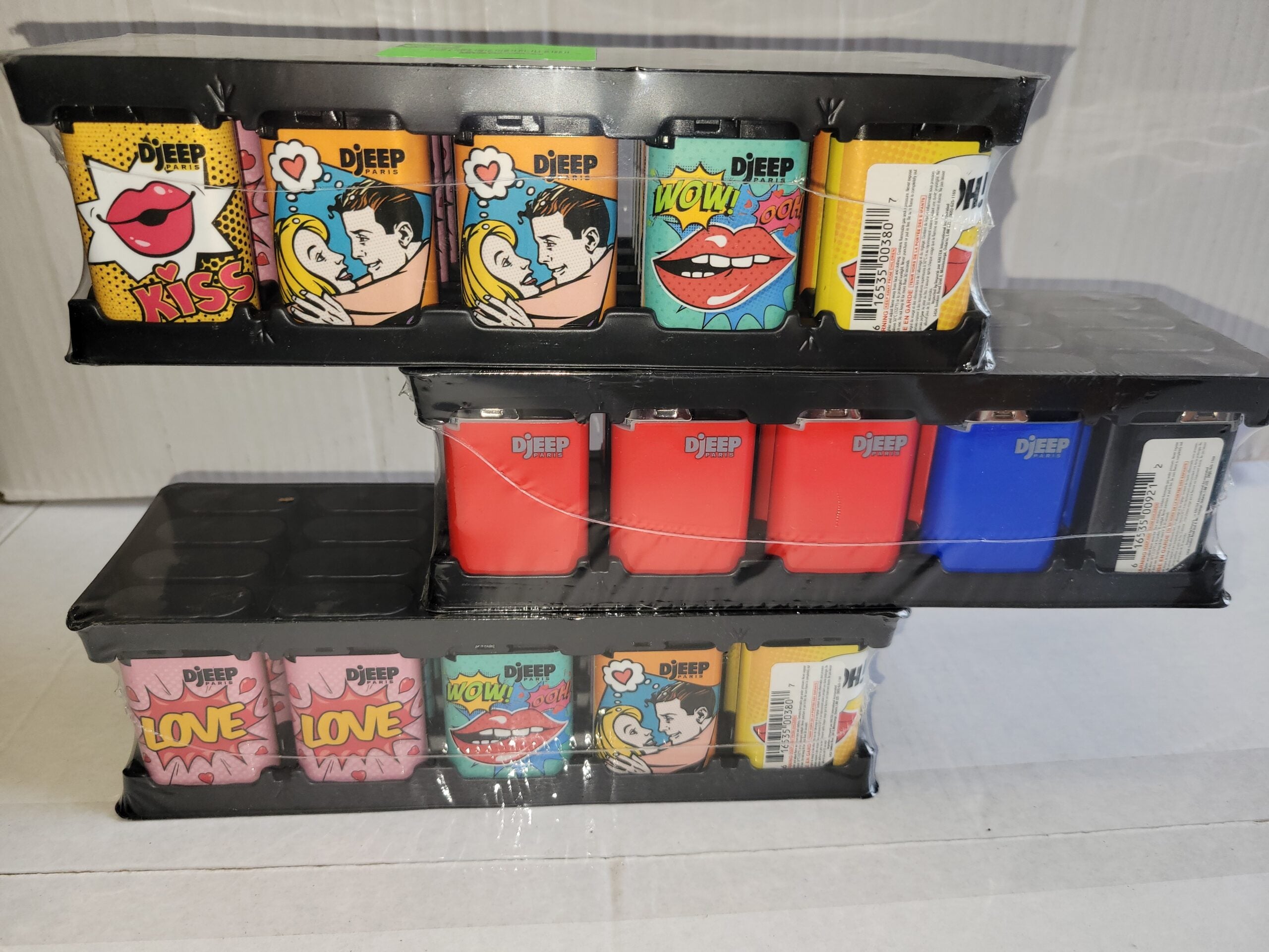 djeep lighters (20 in a pack) each