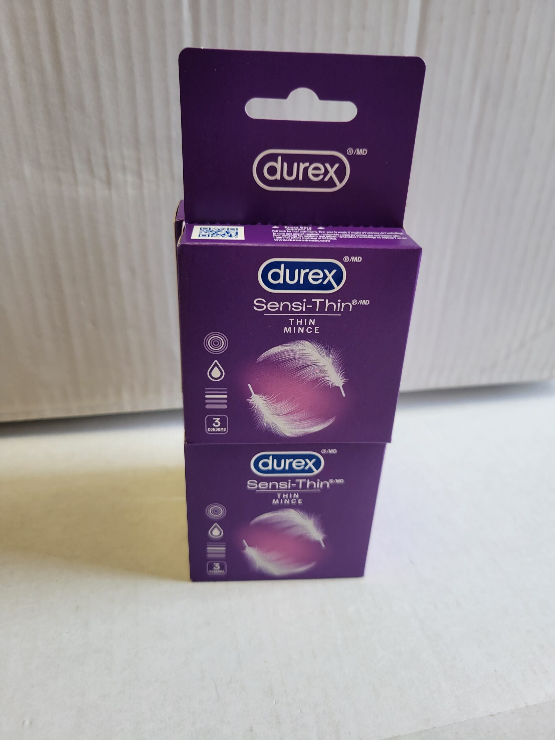 Préservatifs Durex Sensi-Thin, paquet de 3
