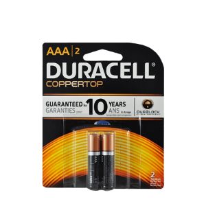 Duracell Battery AAA2 (Coppertop) 18 IN BOX