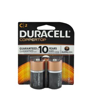 Duracell Battery C2 (Coppertop) 8 IN BOX