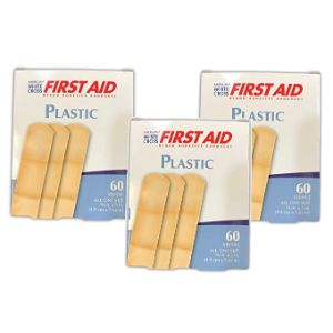 First Aid Plastic Bandages 50 Count
