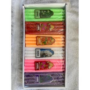 Tapper Candle 8pk- Mix Colour 18 In Box