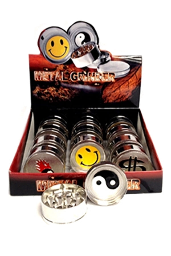 Tobacco Metal Grinder Small - Assorted