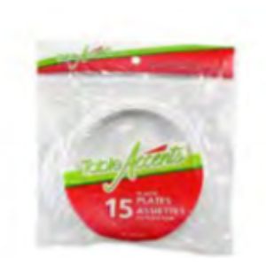 Table Accents Plastic Plates 6' - 15PACK