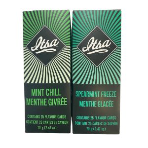 Itsa Menthe Fraîche, Menthe Verte Glacée 25 Cartes de Saveur