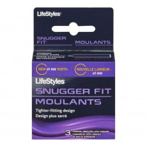 Préservatif Lifestyle 3S Snugger Fit Moulants