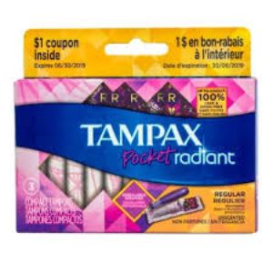 Tampax Pocket 3 Pack 12 IN CASE