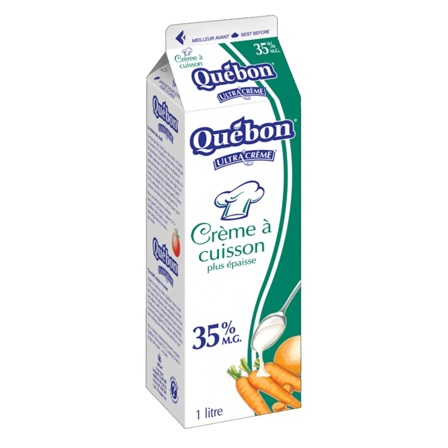 Québon - 35% cooking cream - 16x1L
