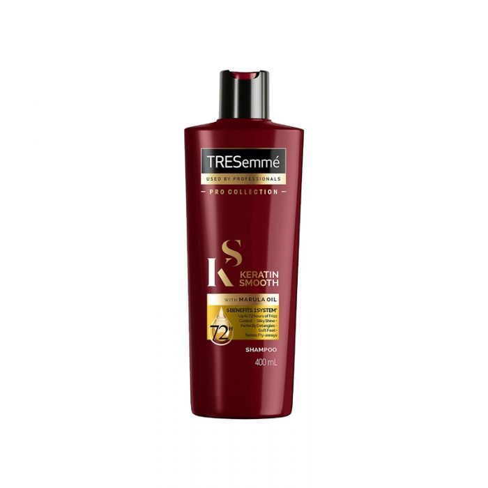 Tresemme Shampoo 400ml - Keratin Smooth with Marula Oil