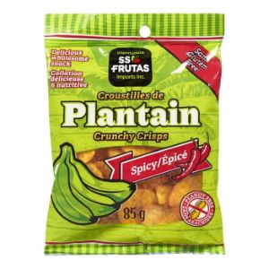 Plantain Chips Spicy 85G 50 In Box