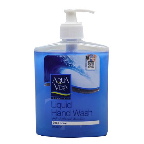 Aqua Vera Liquid Hand Wash Deep Ocean 500 ml