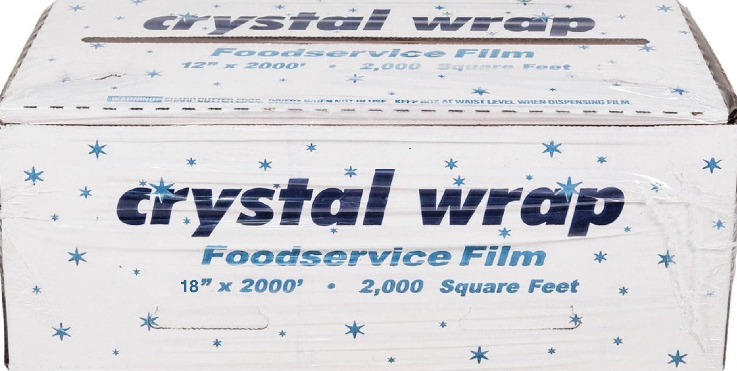 Crystal - Food Wrap Film - 18"x2000'