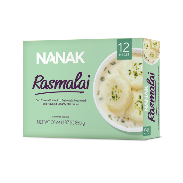 Nanak - Elaichi Rasmalai - 12 pcs