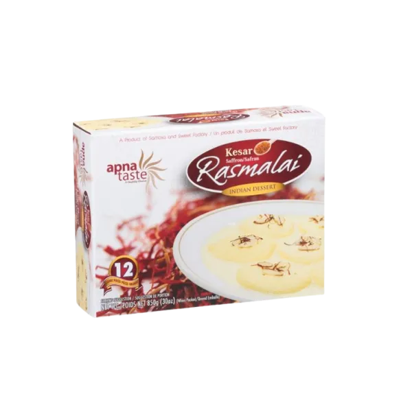 Apna - Rasmalai Kesar - 12 pcs