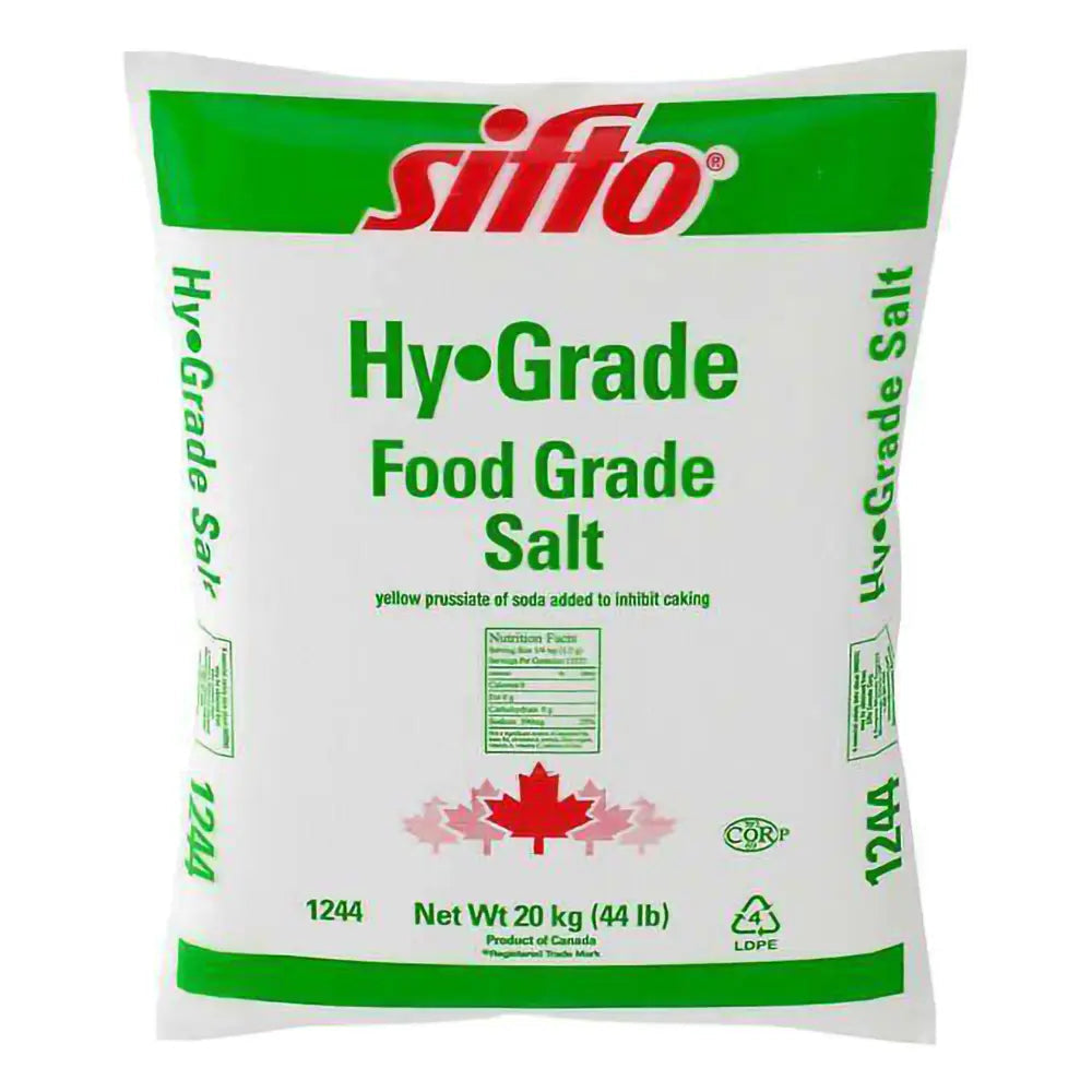 Siffo - Hygrade Food Grade Salt - 20kg