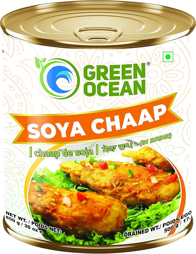 Green Ocean - Soya Chaap - 12 x 850g