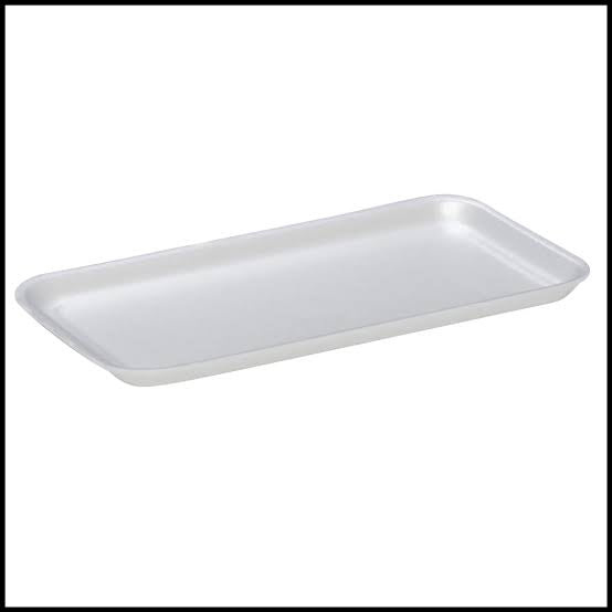 35 - White Foam Tray - 500pc
