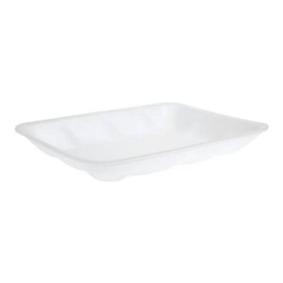 4D - White Foam Tray - 500pc