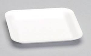 1s - White Foam Tray - 1000 ct