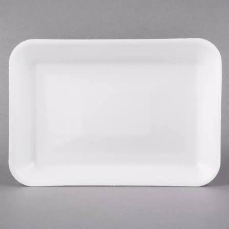 2 - White Foam Tray - 500pc