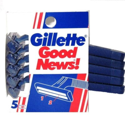 Gillette Razors Good News 5 x 12pcs