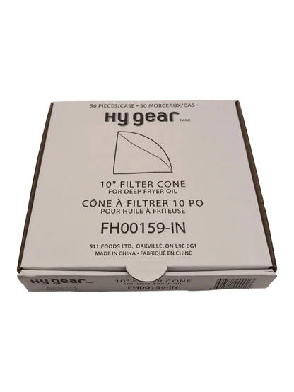 Hy Gear - Cone Fryer Filters 50/ct