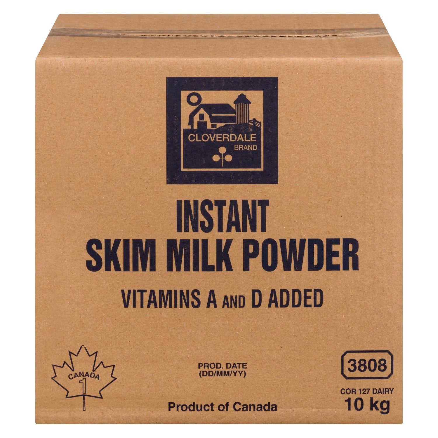 Clover Dale
Lait écrémé en poudre - 10 kg