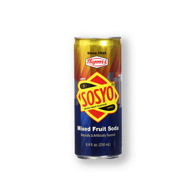 Hajoori - Sosyo Mixed fruit - 24 x 250ml