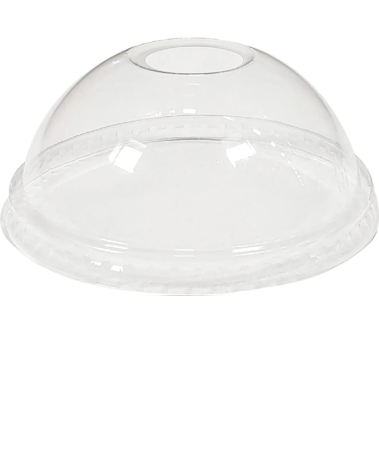 Morning Dew - Dome Lids with Hole - For 12oz Cup Only - 92mm