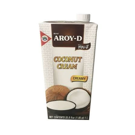 Aroy-D - Coconut Cream - 12 x 1L