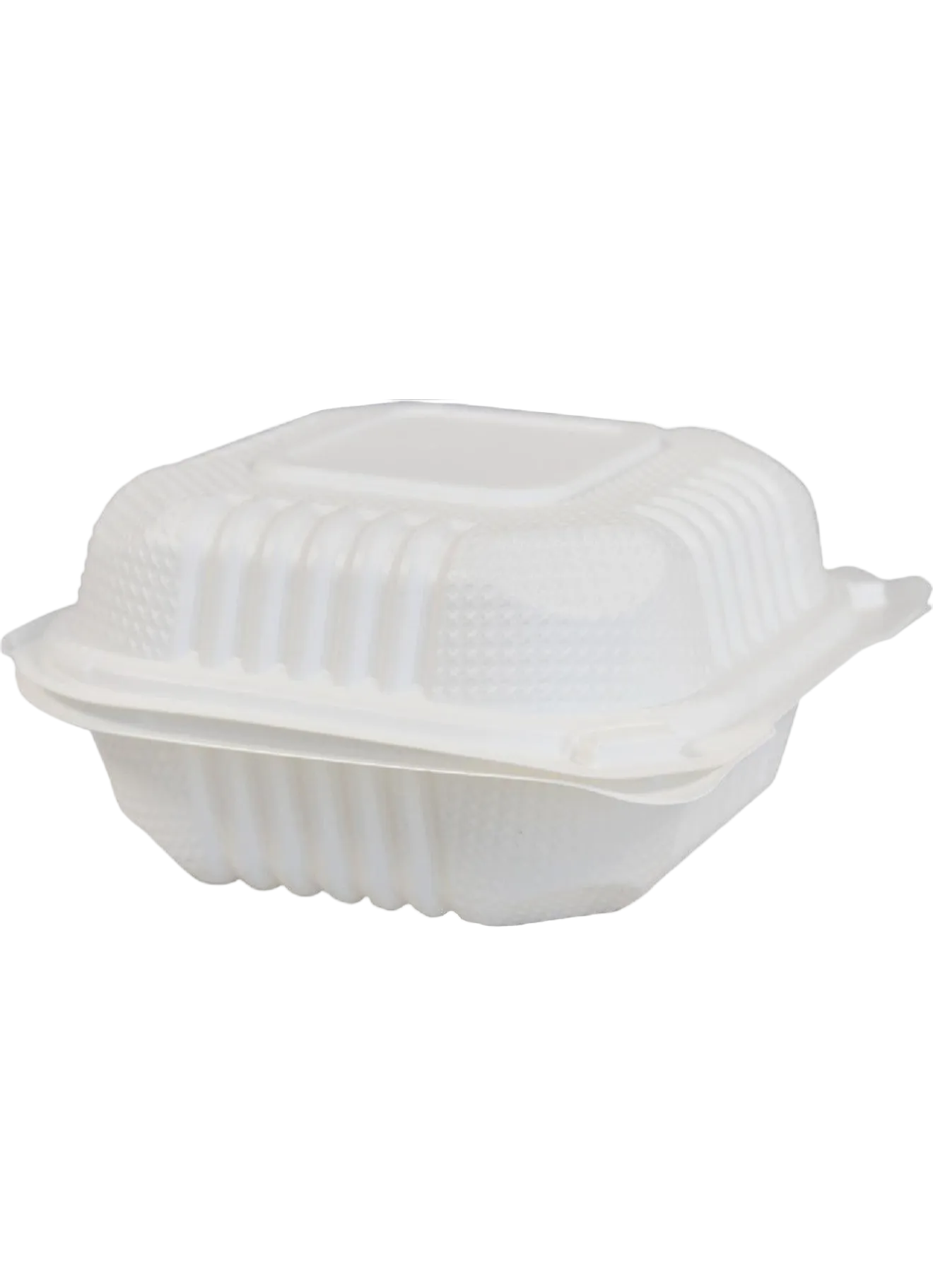 Mi-Ma - MFPP Clamshell Container - 5x5 - 1 Comp. - White 250pc