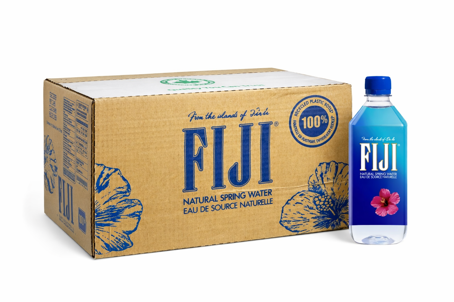 FIJI Natural Spring Water – 24x50ml – Star Distributions