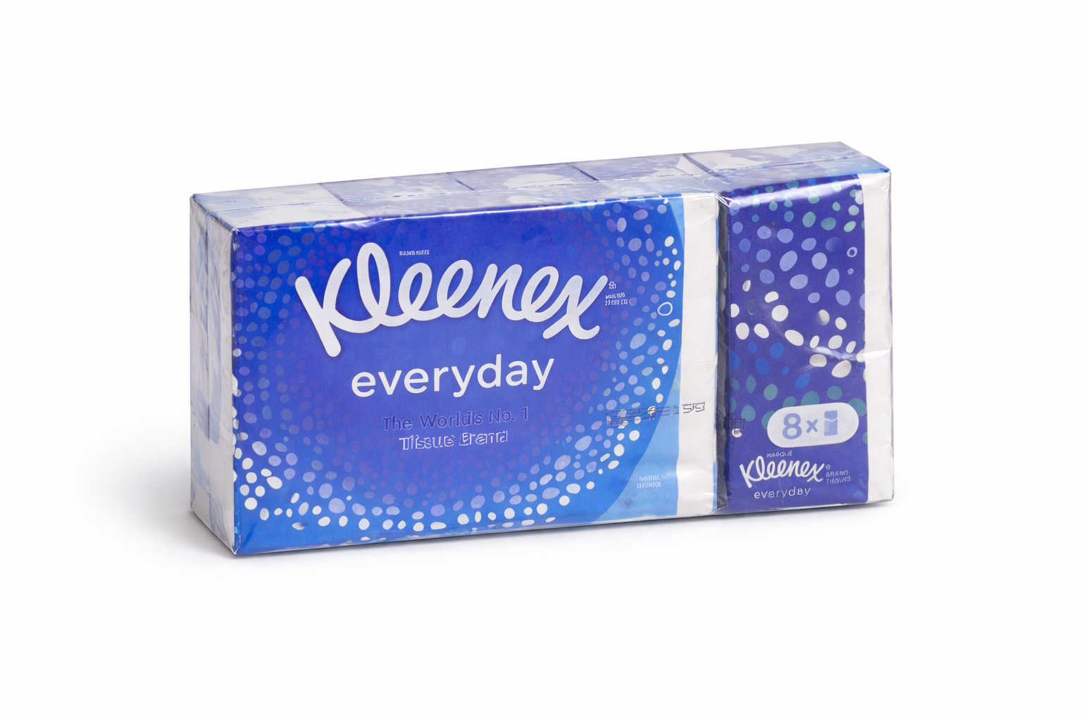 Kleenex Everyday Pocket Tissues – 8 Pack