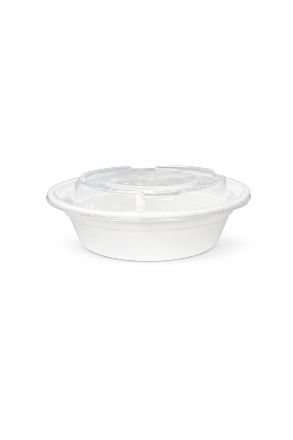TO GO - 16oz round white containers - 150ct