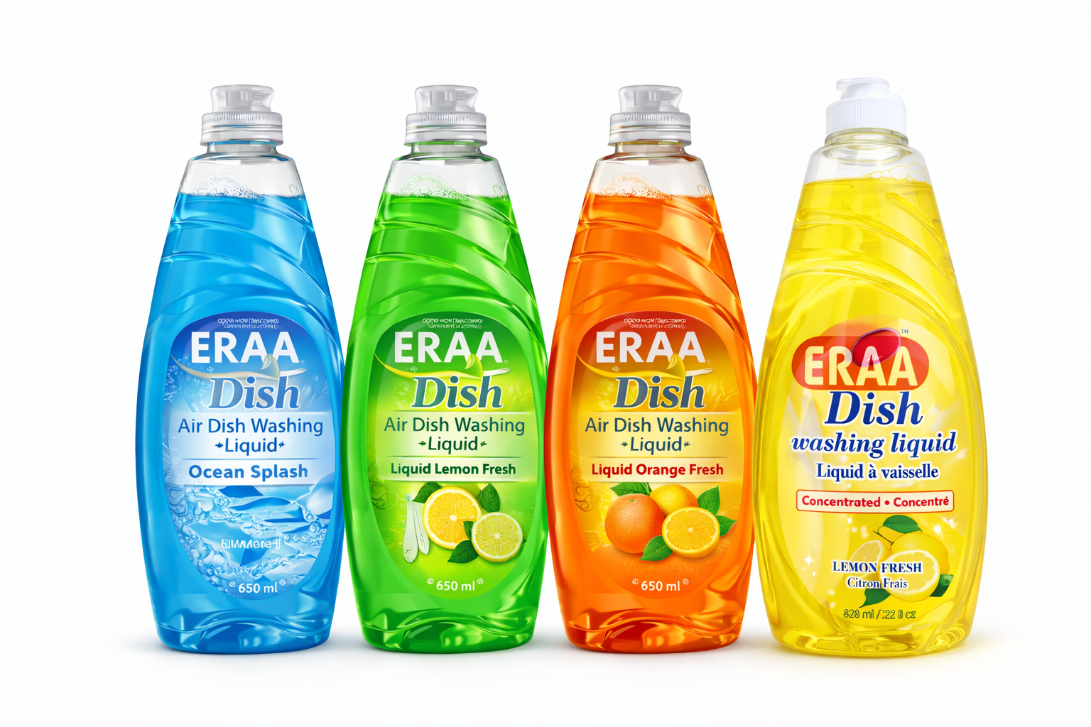 Pure Kleen - Liquide vaisselle Air Ocean Splash 650 ml