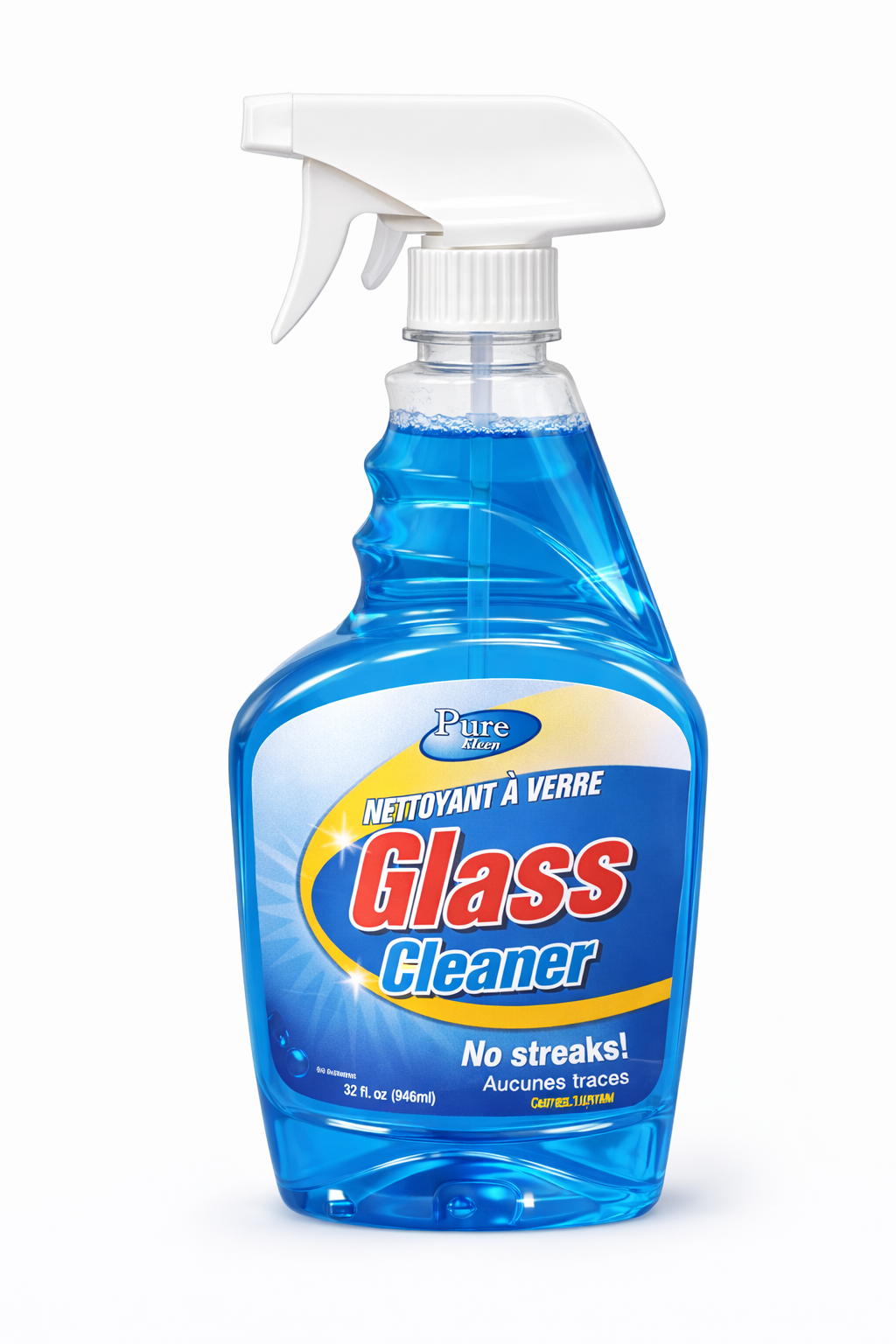 Verre Pure Kleen transparent sans traces 946 ml
