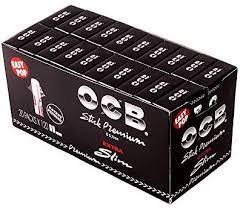 OCB Stick Premium Extra Slim 5.7mm Diameter 20 x 6 Filters per Pack 2 Boxes (40 Packs)