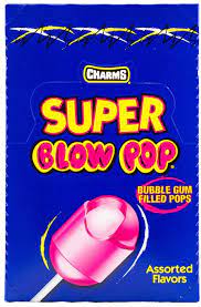 SUPER BLOW POP CLASSIQUE 36 UNITÉS 1,14 KG