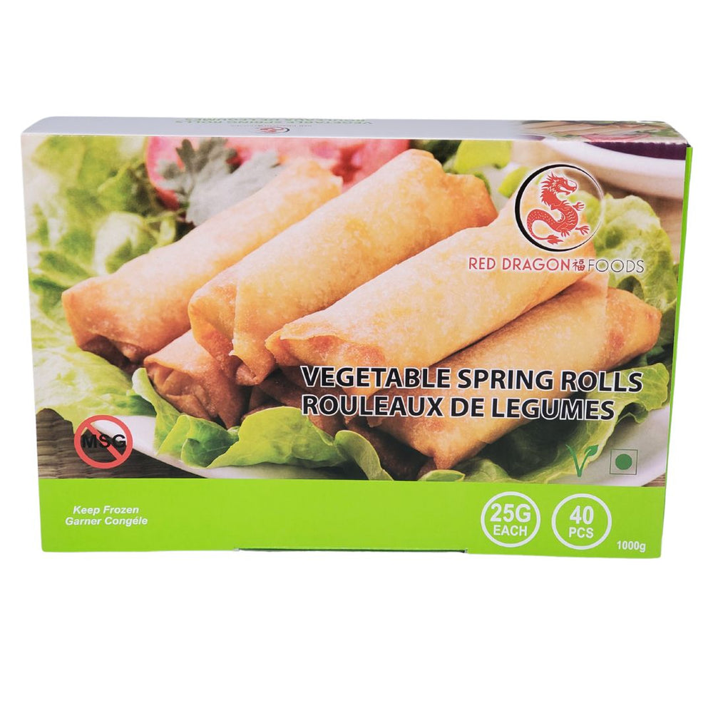 Red Dragon Veggie Spring Roll ( No MSG) 25G