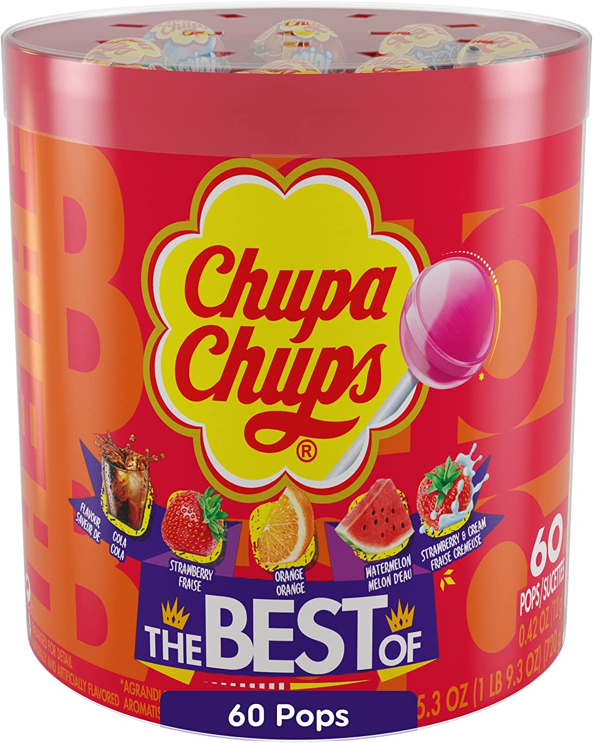 CHUPA CHUPS 60 PCS