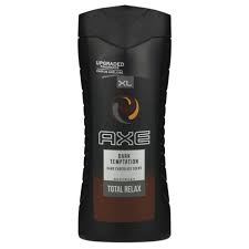 AXE - DARK TEMPTATION BODYWASH - Shower gel for men - Total Relax - 400 ml