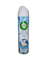 Air Wick 6-In-1 Fresh Linen Air Fresheners, 8 Oz. Cans