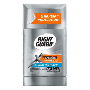 Right Guard Xtreme Defense 5 Antiperspirant Arctic Refresh 6 PCS